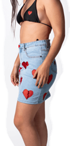 Falda vaquera Broken Heart T.36